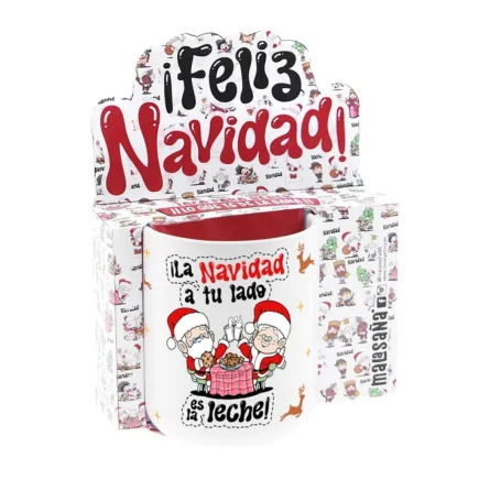 TAZA - LA NAVIDAD A TU LADO ES LA LECHE 