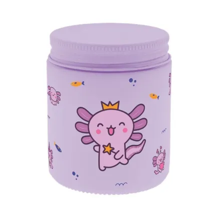 VELA MECHA DE MADERA - AJOLOTE LILA 