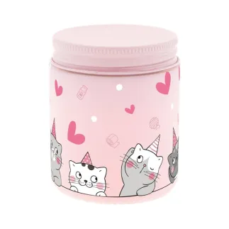 VELA MECHA DE MADERA - PINK CATS  