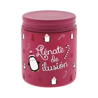 VELA DE MADERA - LLÉNATE DE ILUSIÓN 