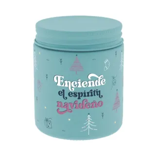 VELA MECHA DE MADERA - ENCIENDE EL ESPÍRITU NAVIDEÑO 
