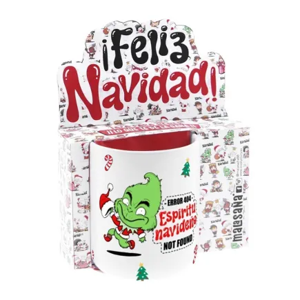 TAZA - ERROR 404 ESPÍRITU NAVIDEÑO NOT FOUND 