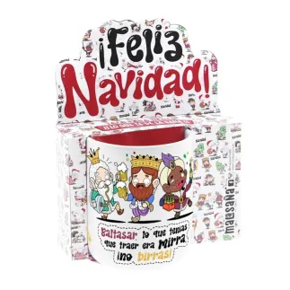 TAZA - BALTASAR, LO QUE TENIAS QUE TRAER ERA MIRRA... 