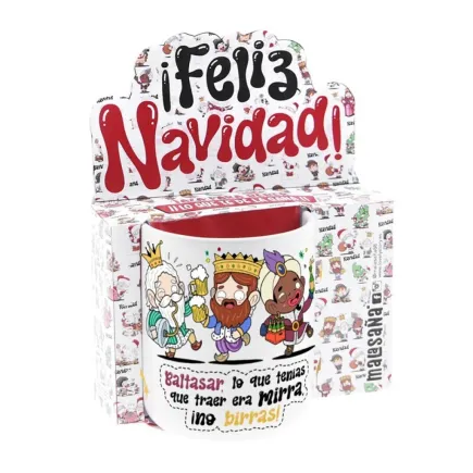 TAZA - BALTASAR, LO QUE TENIAS QUE TRAER ERA MIRRA... 