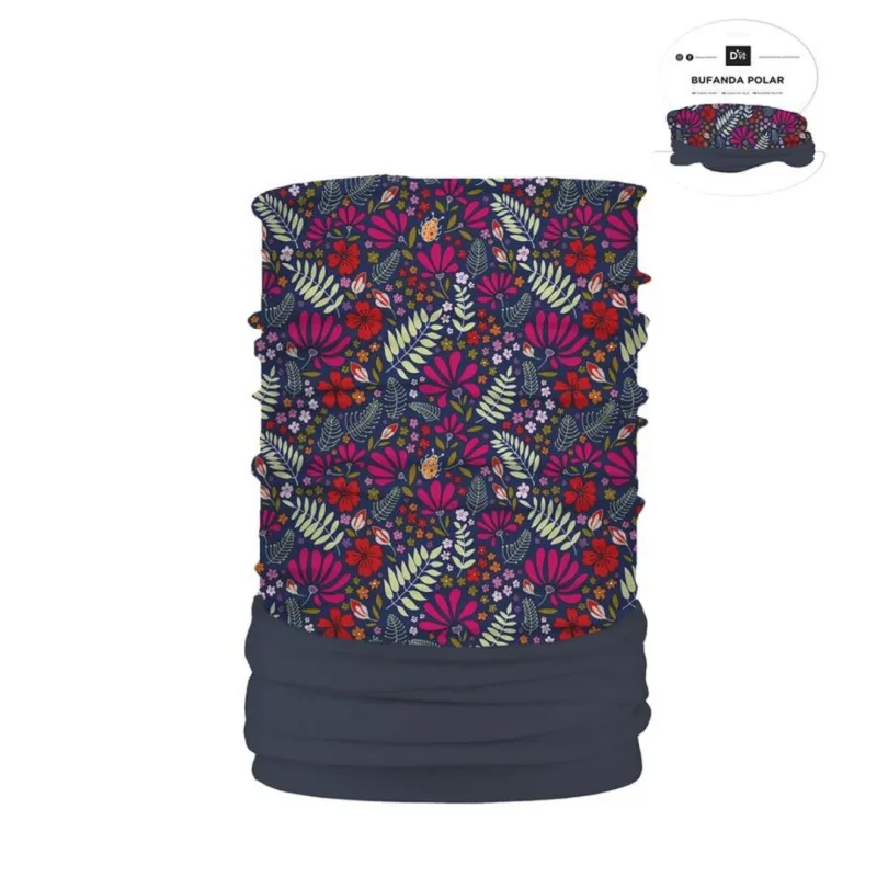 BUFANDA DE CUELLO CON POLAR - HOJAS BUFANDA DE CUELLO CON POLAR - HOJAS