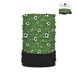 BUFANDA DE CUELLO CON POLAR INFANTIL - FÚTBOL 