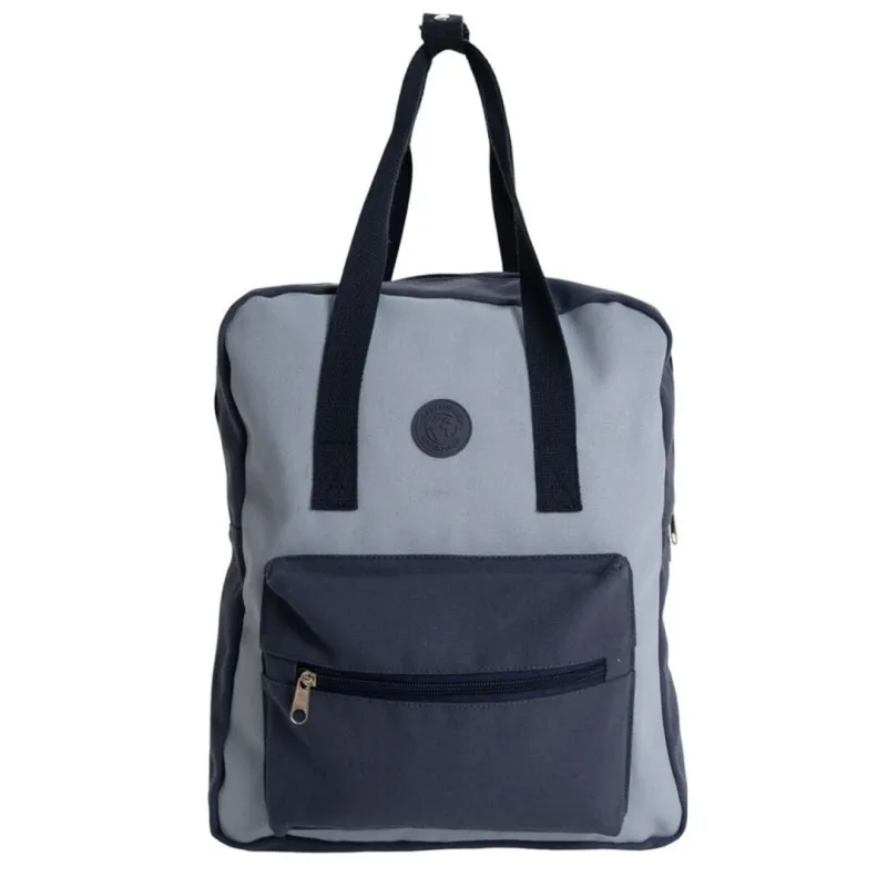 MOCHILA BICOLOR - AZUL MOCHILA BICOLOR - AZUL