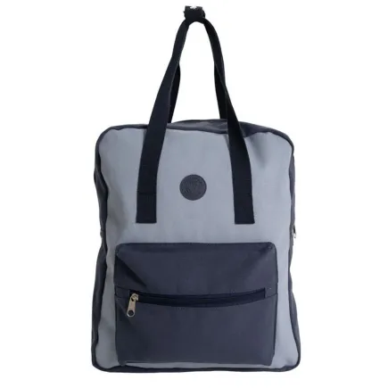 MOCHILA BICOLOR - AZUL