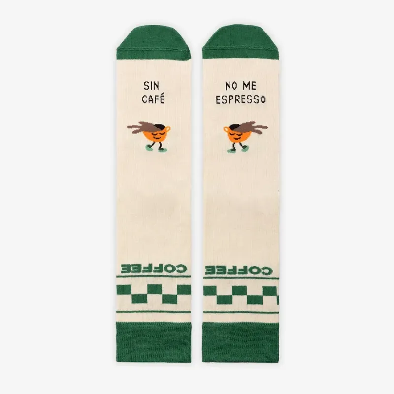 CALCETINES Sin café no me espresso