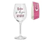 COPA DE VINO 430ML - BEBE Y DEJA VIVIR COPA DE VINO 430ML - BEBE Y DEJA VIVIR