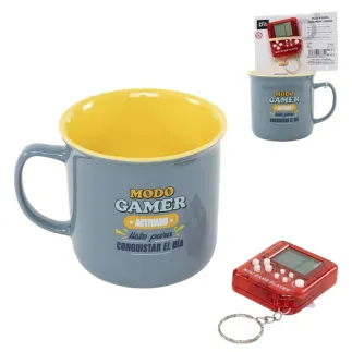 TAZA CON MINIJUEGO - MODO GAMER 