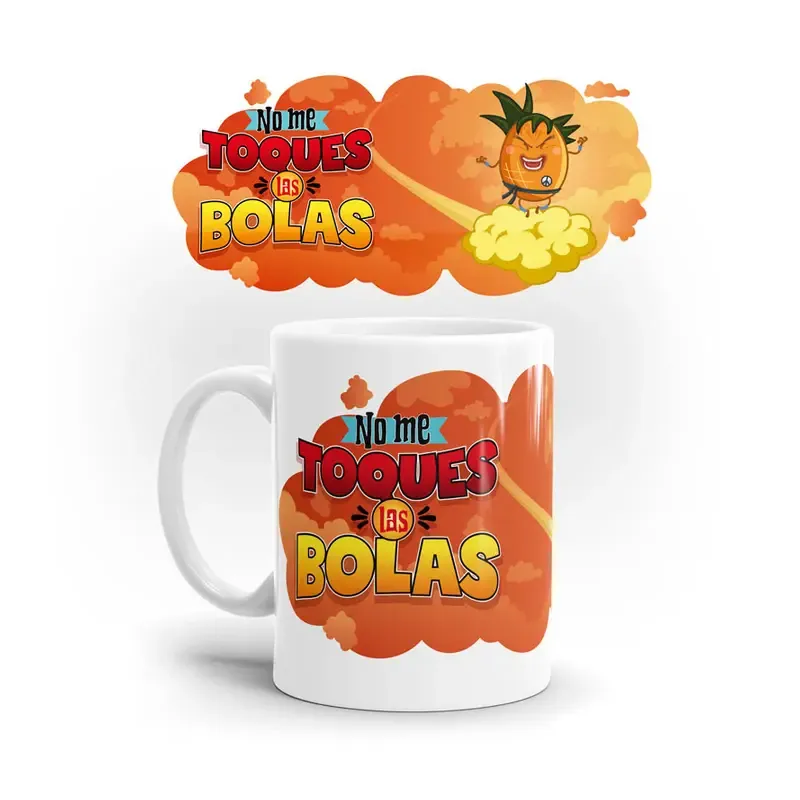 TAZA - NO ME TOQUES LAS BOLAS 
