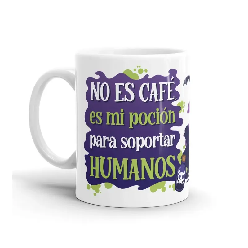TAZA - NO ES CAFE, ES MI POCION PARA SOPORTAR HUMANOS 