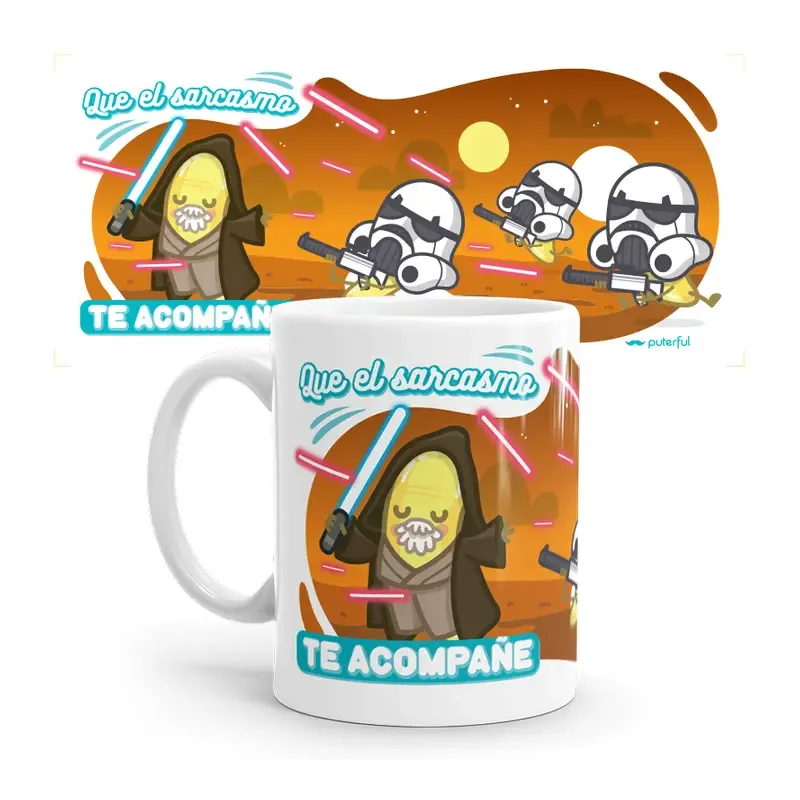 TAZA - QUE EL SARCASMO TE ACOMPAÑE TAZA - QUE EL SARCASMO TE ACOMPAÑE
