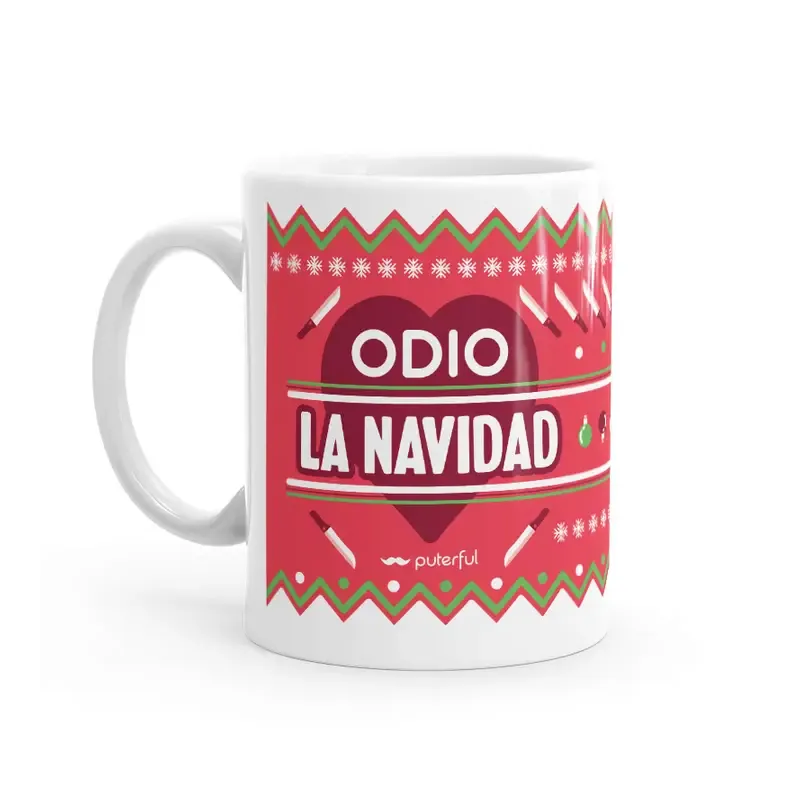 TAZA - ODIO LA NAVIDAD TAZA - ODIO LA NAVIDAD
