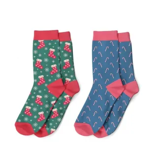 CALCETINES T35-42 - BASTONES DE CARAMELO