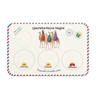 MANTEL INDIVIDUAL PARA LOS REYES MAGOS 