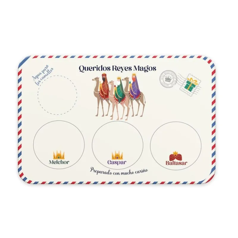 MANTEL INDIVIDUAL PARA LOS REYES MAGOS 