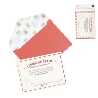 CERTIFICADO OFICIAL DE BUEN COMPORTAMIENTO - PAPA NOEL 