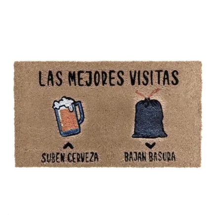 FELPUDO FIBRA DE COCO - LAS MEJORES VISITAS 