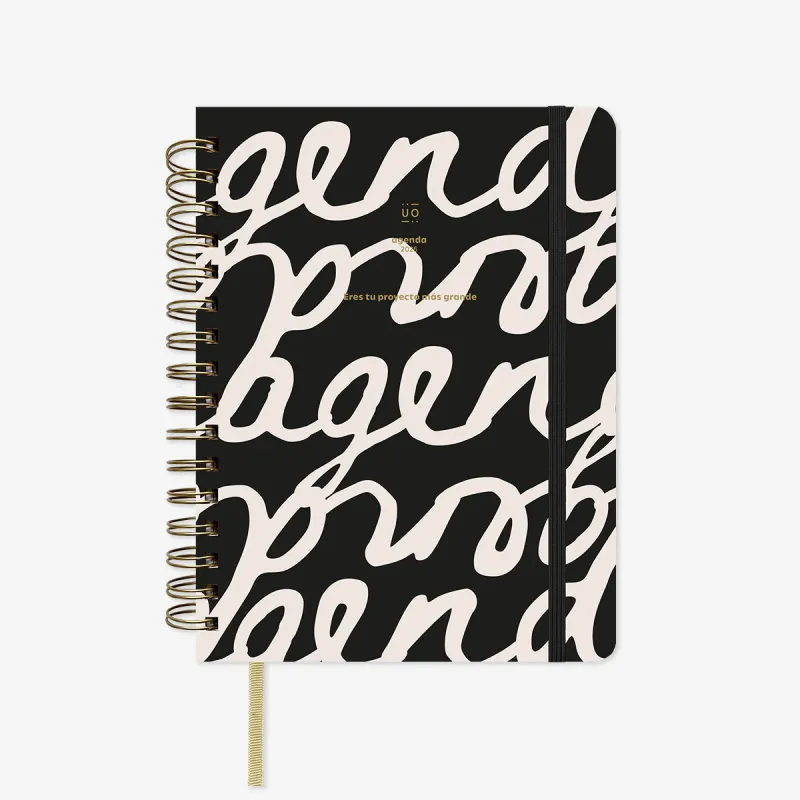 AGENDA ANUAL 2026 SEMANA VISTA - NOIR  