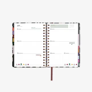 AGENDA ANUAL 2026 SEMANA VISTA - NOIR  