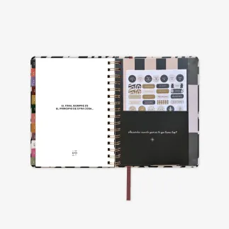 AGENDA ANUAL 2026 SEMANA VISTA - NOIR  