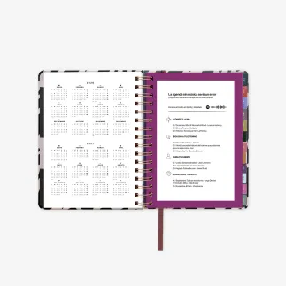 AGENDA ANUAL 2026 SEMANA VISTA - NOIR 