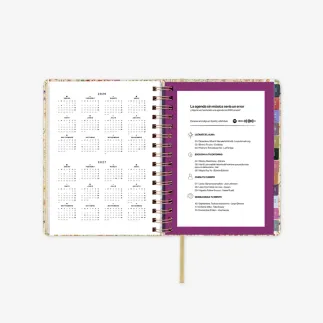 AGENDA ANUAL 2026 SEMANA VISTA - BLOOM   