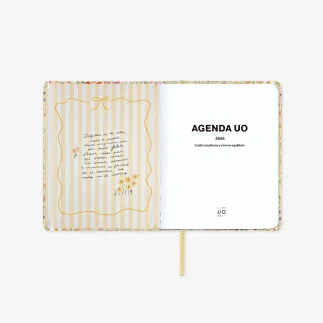 AGENDA ANUAL 2026 SEMANA VISTA - BLOOM MINI  