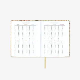 AGENDA ANUAL 2026 SEMANA VISTA - BLOOM MINI  