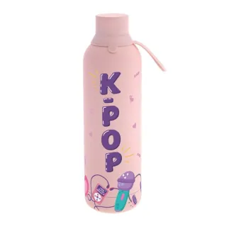 BOTELLA TERMICA 750ML - PINK K-POP 
