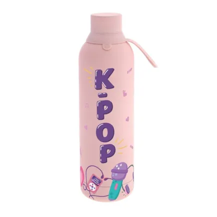 BOTELLA TERMICA 750ML - PINK K-POP 