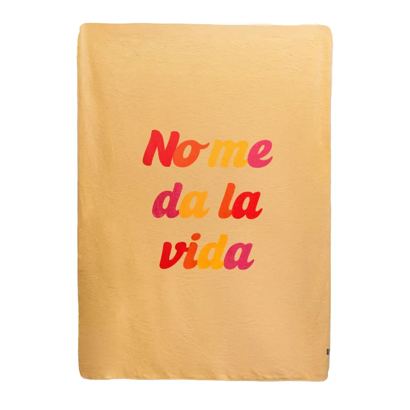 MANTA 180X130CM - NO ME DA LA VIDA  