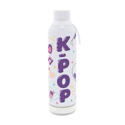 BOTELLA CON ALTAVOZ 600ML - ICE K-POP 