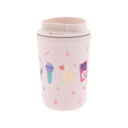 VASO TERMICO 350ML - PINK K-POP 