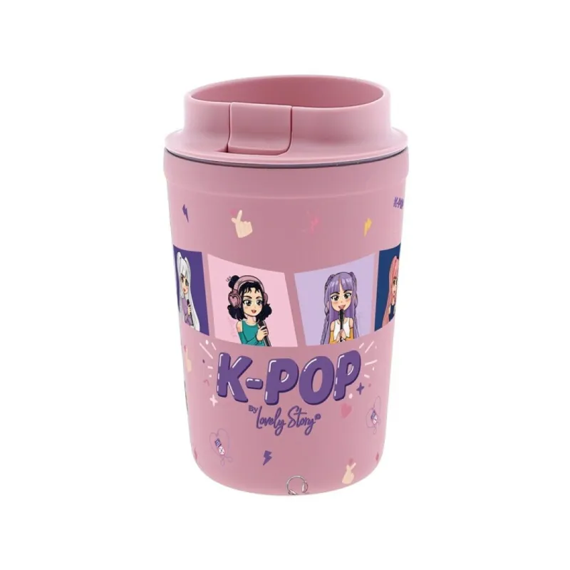VASO TERMICO 350ML - MAKE UP K-POP VASO TERMICO 350ML - MAKE UP K-POP