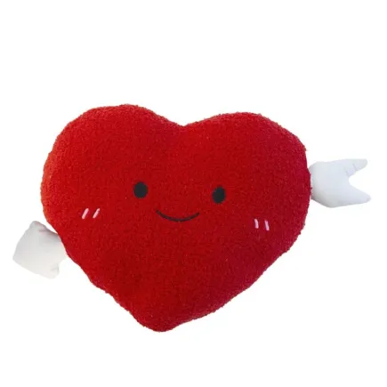 COJÍN CORAZON CON FLECHA  