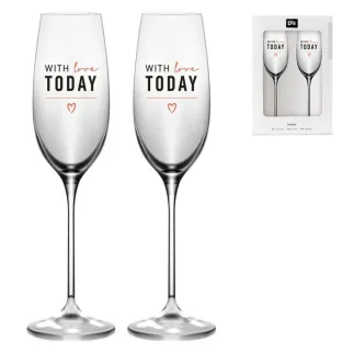 SET DE 2 COPAS - WITH LOVE TODAY 