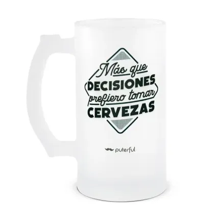 JARRA - MAS QUE DECISIONES PREFIERO TOMAR CERVEZA
