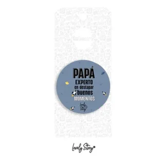 Abrebotellas Papá experto en destapar momentos | Regalo Día del Padre