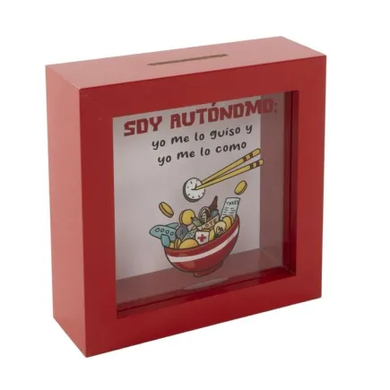 Hucha Autónomo Divertida | Regalo Original Autónomos