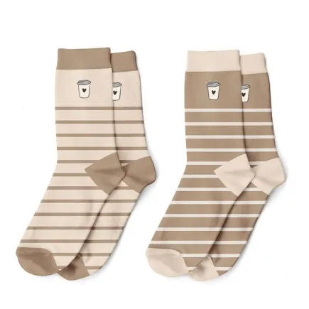 Calcetines Café Originales | Calcetines Divertidos Talla 35-42