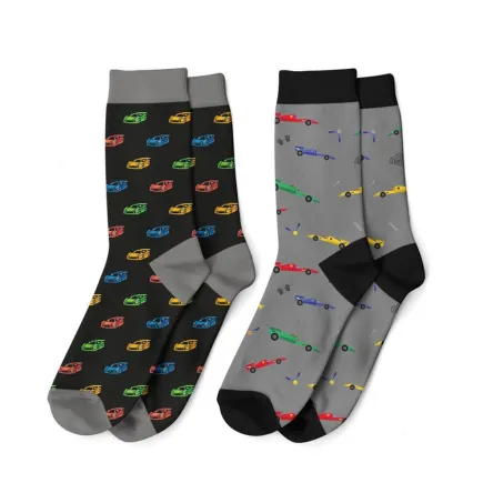 Calcetines Coches Racing Hombre | Calcetines Originales 42-47