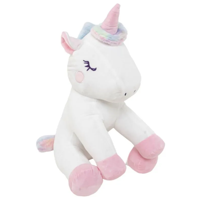 PELUCHE UNICORNIO SENTADO 30cm