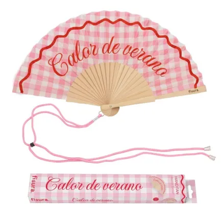Abanico Calor de Verano con Colgador | Abanico Original Verano