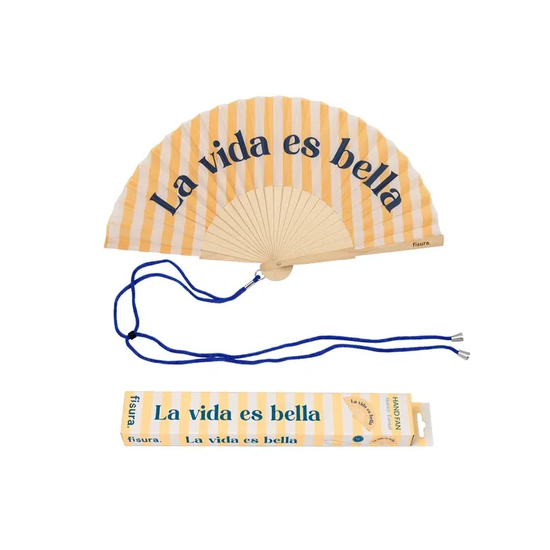 ABANICO - LA VIDA ES BELLA