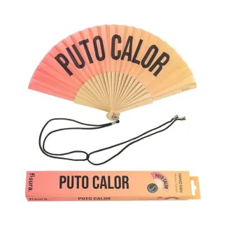 Abanico Puto Calor con Colgador | Abanico Divertido Verano