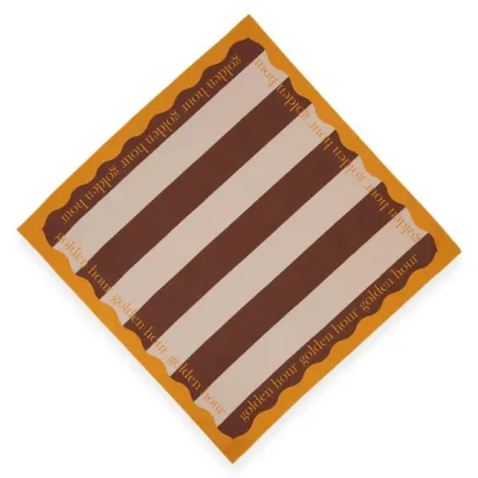 Pañuelo Bandana Golden Hour 70x70 | Pañuelo Mujer y Hombre