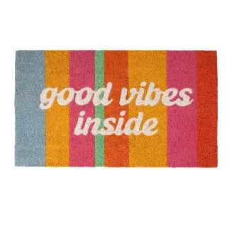 Felpudo Good Vibes Inside | Felpudo Original Fibra de Coco